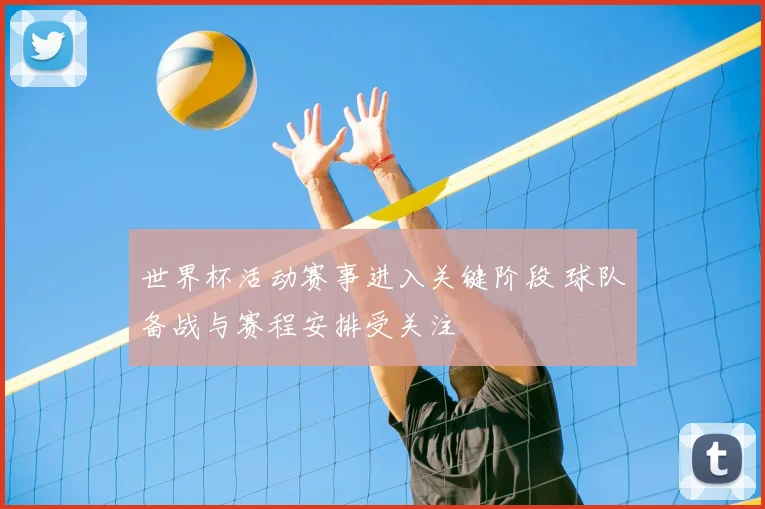 世界杯活动赛事进入关键阶段 球队备战与赛程安排受关注